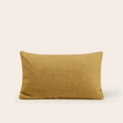 Housse De Coussin NERIO Chiné Grain De Moutarde