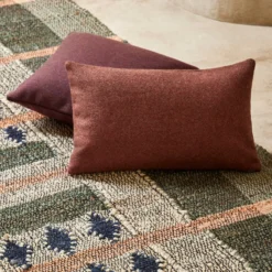 Housse De Coussin NERIO Chiné Bois De Rose -Décoration & meubles pour la maison housse de coussin NERIO 009003 R5 CM 1