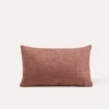 Housse De Coussin NERIO Chiné Bois De Rose