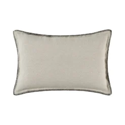 Housse De Coussin NINO Ficelle Et Feston Noir -Décoration & meubles pour la maison housse de coussin NINO 006199 N4FG C8 packshot