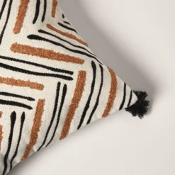 Housse De Coussin OUMY Naturel Et Havane 13 Housse De Coussin OUMY Naturel Et Havane -Décoration & meubles pour la maison housse de coussin OUMY 007517 NM C1 5