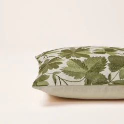 Housse De Coussin OXALIE Ivoire Et Vert -Décoration & meubles pour la maison housse de coussin OXALIE 008613 NV C1 6