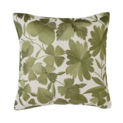 Housse De Coussin OXALIE Ivoire Et Vert -Décoration & meubles pour la maison housse de coussin OXALIE 008613 NV C1 packshot