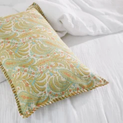 Housse De Coussin PADMA Jaune Indien Et écru -Décoration & meubles pour la maison housse de coussin PADMA 007973 JN CM 3