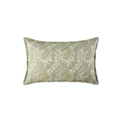 Housse De Coussin PADMA Vert De Gris Et écru -Décoration & meubles pour la maison housse de coussin PADMA 007973 V4 CM packshot
