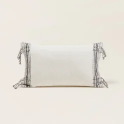 Housse De Coussin PAVANI Blanc Et Noir 14 Housse De Coussin PAVANI Blanc Et Noir -Décoration & meubles pour la maison housse de coussin PAVANI 007867 WG CM 4