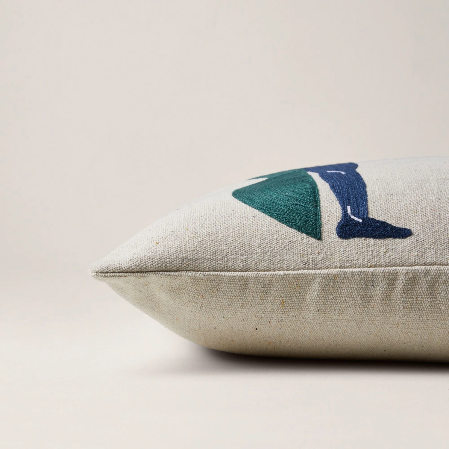 Housse De Coussin PILAR Marine Et Naturel 5 Housse De Coussin PILAR Marine Et Naturel – Image 5