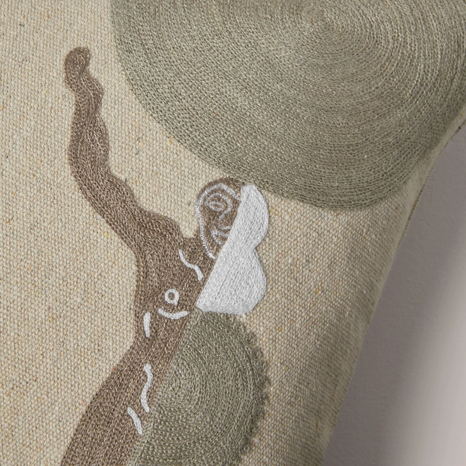 Housse De Coussin PILAR Naturel Et Ivoire 5 Housse De Coussin PILAR Naturel Et Ivoire – Image 5