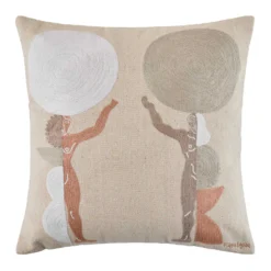 Housse De Coussin PILAR Naturel Et Ivoire 17 Housse De Coussin PILAR Naturel Et Ivoire -Décoration & meubles pour la maison housse de coussin PILAR 007394 NN C4 packshot