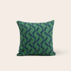 Housse De Coussin RAFFY Pétrole Et Vert 11 Housse De Coussin RAFFY Pétrole Et Vert -Décoration & meubles pour la maison housse de coussin RAFFY 009077 BV C1 4