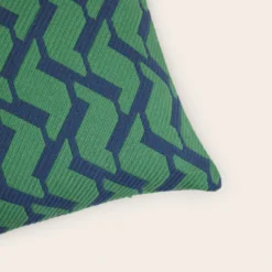 Housse De Coussin RAFFY Pétrole Et Vert 12 Housse De Coussin RAFFY Pétrole Et Vert -Décoration & meubles pour la maison housse de coussin RAFFY 009077 BV C1 5