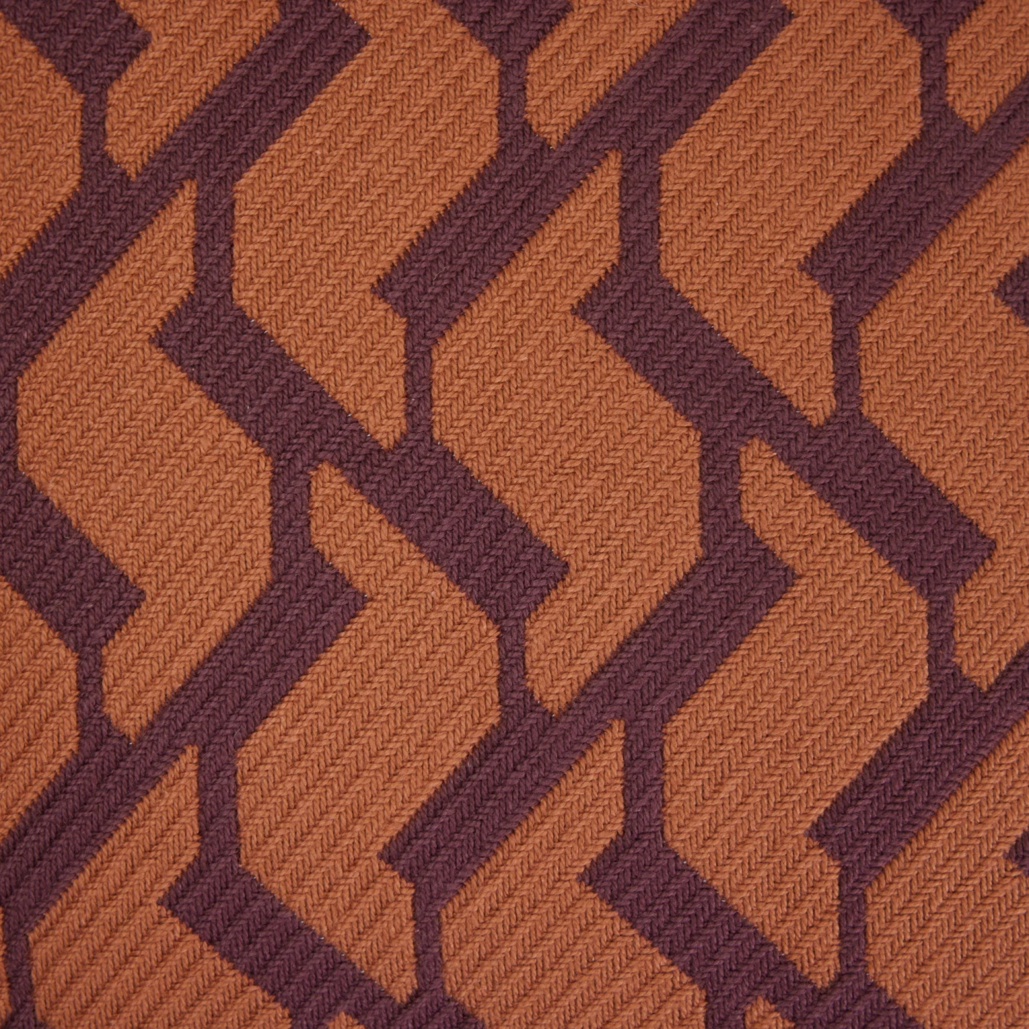 Housse De Coussin RAFFY Prune Et Orange 7 Housse De Coussin RAFFY Prune Et Orange – Image 7