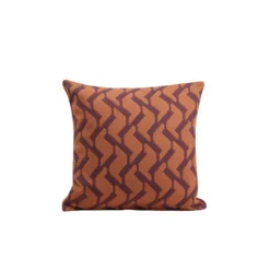 Housse De Coussin RAFFY Prune Et Orange 15 Housse De Coussin RAFFY Prune Et Orange -Décoration & meubles pour la maison housse de coussin RAFFY 009077 OR C1 packshot