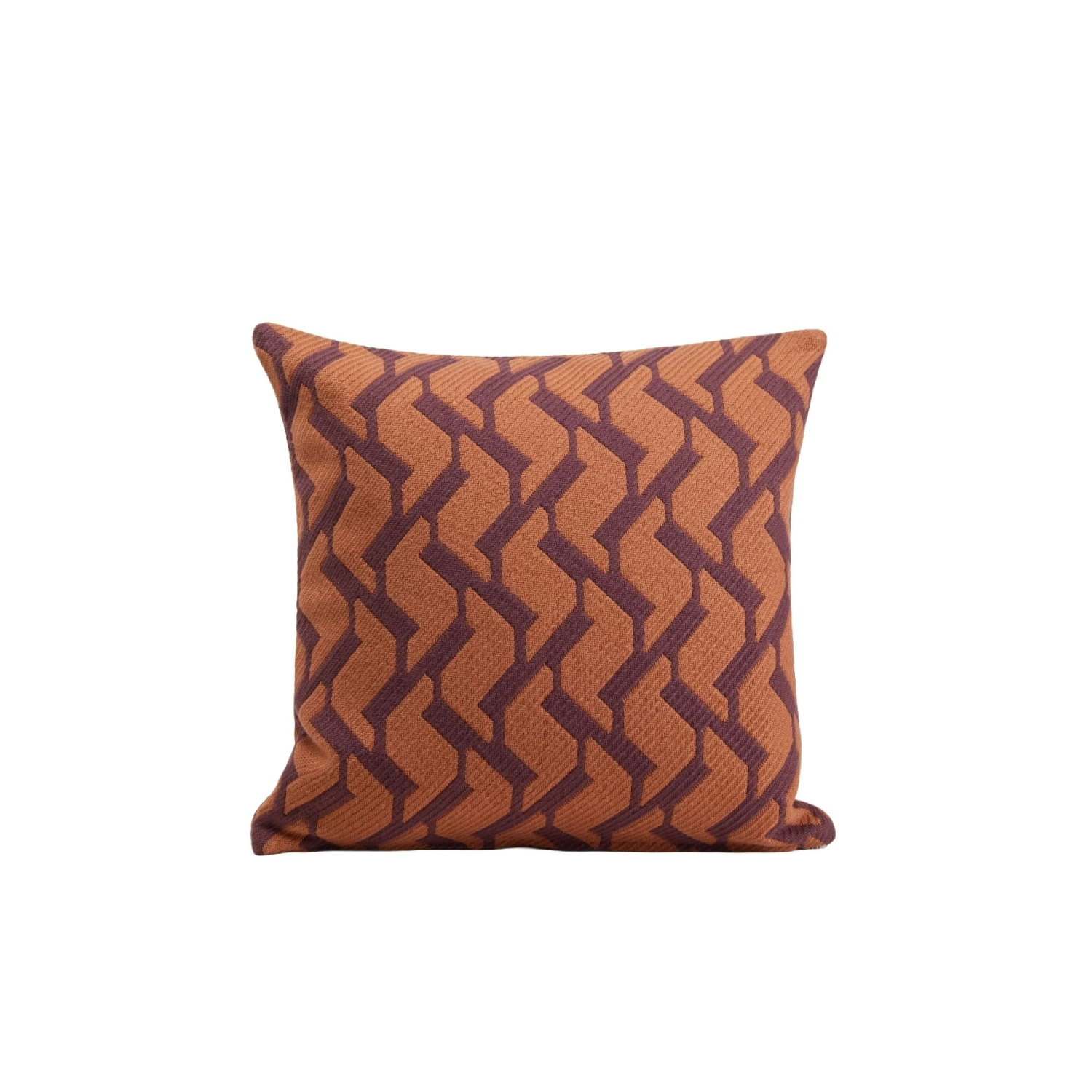 Housse De Coussin RAFFY Prune Et Orange 8 Housse De Coussin RAFFY Prune Et Orange – Image 8