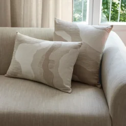 Housse De Coussin SELENIE Beige Minéral -Décoration & meubles pour la maison housse de coussin SELENIE 008978 N2 C8 1