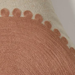 Housse De Coussin SOLAR Naturel Et Terracotta 16 Housse De Coussin SOLAR Naturel Et Terracotta -Décoration & meubles pour la maison housse de coussin SOLAR 007395 NM C1 7