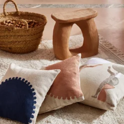 Housse De Coussin SOLAR Naturel Et Terracotta 18 Housse De Coussin SOLAR Naturel Et Terracotta -Décoration & meubles pour la maison housse de coussin SOLAR 007395 NM C1 9