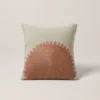 Housse De Coussin SOLAR Naturel Et Terracotta