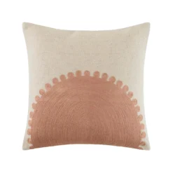 Housse De Coussin SOLAR Naturel Et Terracotta 19 Housse De Coussin SOLAR Naturel Et Terracotta -Décoration & meubles pour la maison housse de coussin SOLAR 007395 NM C1 packshot