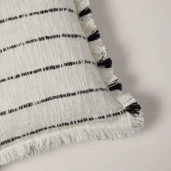 Housse De Coussin TAHA Ivoire Et Noir -Décoration & meubles pour la maison housse de coussin TAHA 007523 WG C1 5