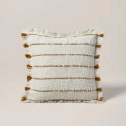 Housse De Coussin TAHA Ivoire Et Ocre -Décoration & meubles pour la maison housse de coussin TAHA 007523 WJ C1 4
