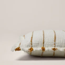 Housse De Coussin TAHA Ivoire Et Ocre -Décoration & meubles pour la maison housse de coussin TAHA 007523 WJ C1 6