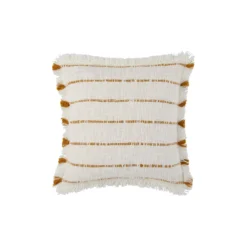 Housse De Coussin TAHA Ivoire Et Ocre -Décoration & meubles pour la maison housse de coussin TAHA 007523 WJ C1 packshot