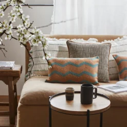 Housse De Coussin TAHA Ivoire Et Sauge -Décoration & meubles pour la maison housse de coussin TAHA 007523 WV C8 9