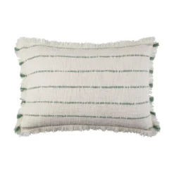 Housse De Coussin TAHA Ivoire Et Sauge -Décoration & meubles pour la maison housse de coussin TAHA 007523 WV C8 packshot