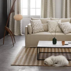 Housse De Coussin TOBIAS Ivoire -Décoration & meubles pour la maison housse de coussin TOBIAS 006746 N1 C4 3