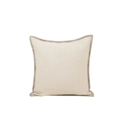 Housse De Coussin TOINON Naturel Et Bourdon Taupe -Décoration & meubles pour la maison housse de coussin TOINON 008907 N2 C1 packshot