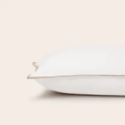 Housse De Coussin TOINON Blanc Et Bourdon Naturel 11 Housse De Coussin TOINON Blanc Et Bourdon Naturel -Décoration & meubles pour la maison housse de coussin TOINON 008907 WN C1 6