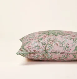 Housse De Coussin UBARI Rose Pétale Et Vert -Décoration & meubles pour la maison housse de coussin UBARI 008636 RV C1 6