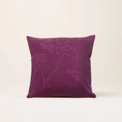 Housse De Coussin VIRGINIA Violet Foncé