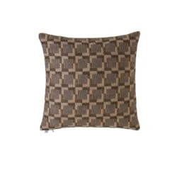 Housse De Coussin VITORIO Taupe Et Fève De Tonka -Décoration & meubles pour la maison housse de coussin VITORIO 009007 NM C1 packshot