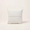 Housse De Coussin WALISS Argile Blanche
