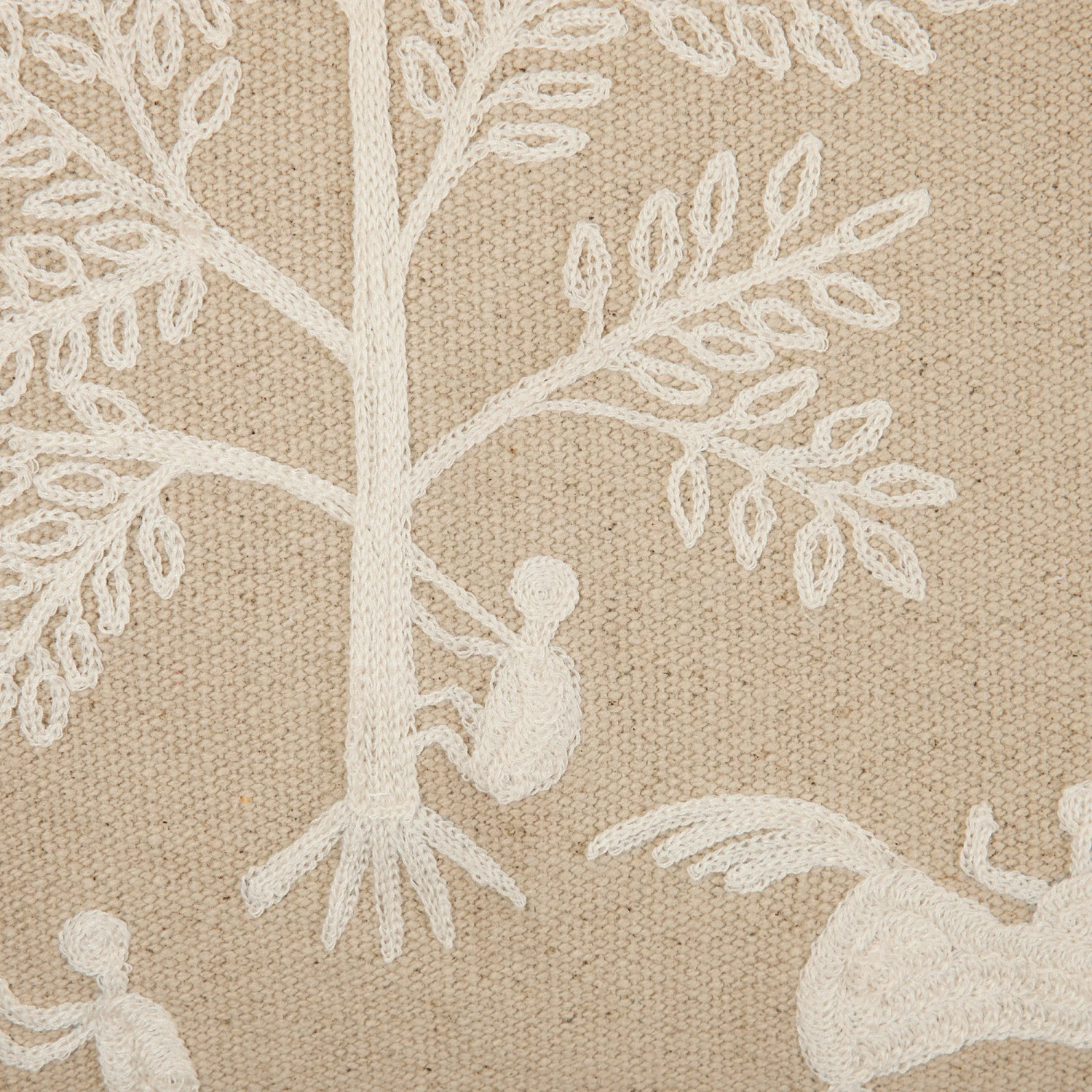Housse De Coussin WARLI Beige Et écru 7 Housse De Coussin WARLI Beige Et écru – Image 7