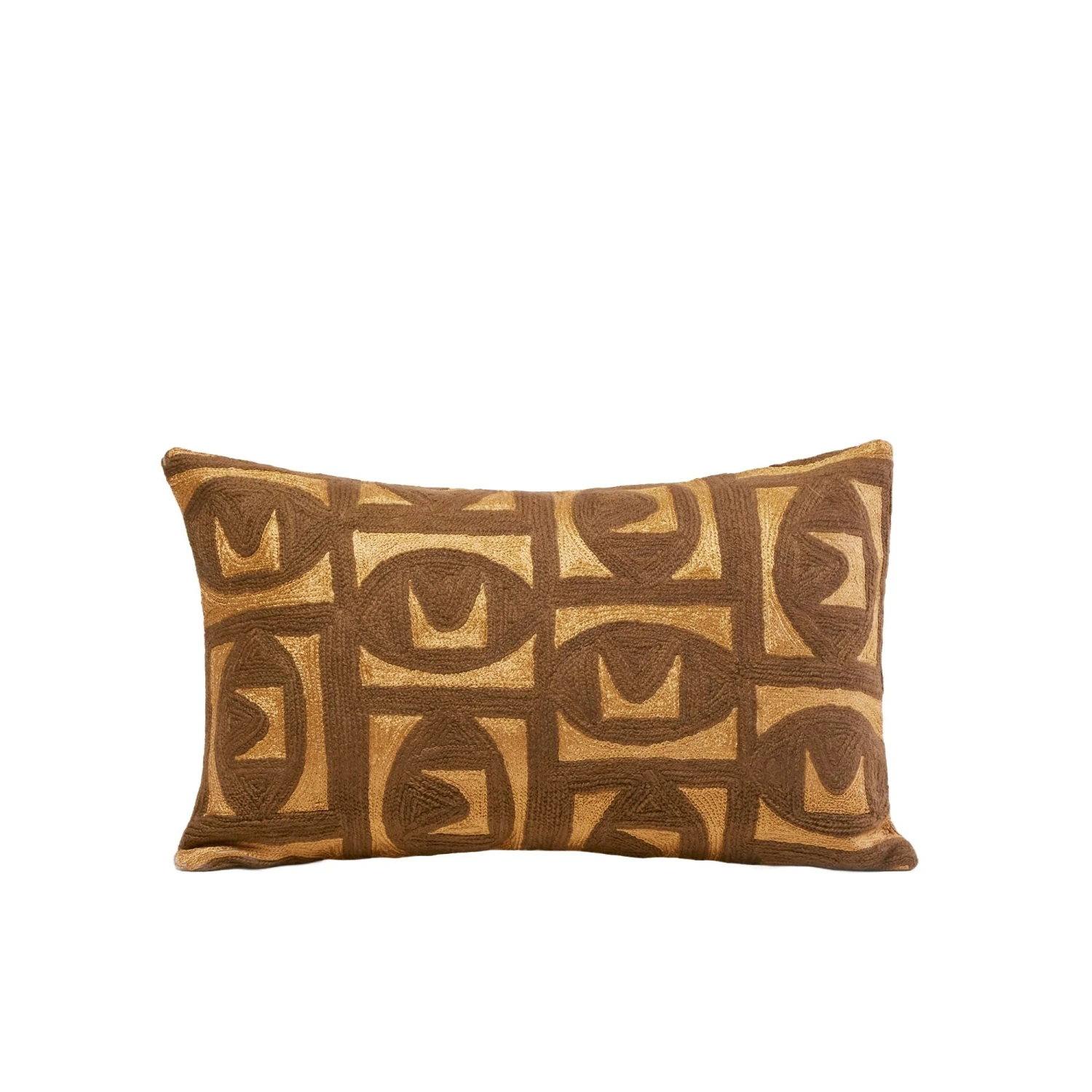 Housse De Coussin ZACARY Brun Cuivré 9 Housse De Coussin ZACARY Brun Cuivré – Image 9