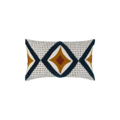 Housse De Coussin ZAYI Ivoire Et Pétrole -Décoration & meubles pour la maison housse de coussin ZAYI 007525 WB CM packshot