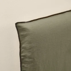 Housse De Tête De Lit CARLINA Kaki Grisé Et Bourdon Noir 10 Housse De Tête De Lit CARLINA Kaki Grisé Et Bourdon Noir -Décoration & meubles pour la maison housse de tete de lit CARLINA 006988 GVG 5