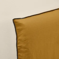 Housse De Tête De Lit CARLINA Bronze Et Bourdon Noir 10 Housse De Tête De Lit CARLINA Bronze Et Bourdon Noir -Décoration & meubles pour la maison housse de tete de lit CARLINA 006988 M8G 5