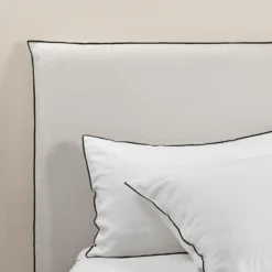 Housse De Tête De Lit CARLINA Calcaire Et Bourdon Noir 14 Housse De Tête De Lit CARLINA Calcaire Et Bourdon Noir -Décoration & meubles pour la maison housse de tete de lit CARLINA 006988 N2G 7