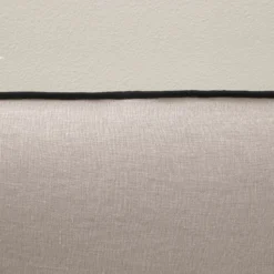 Housse De Tête De Lit CARLINA Ficelle Et Bourdon Noir 16 Housse De Tête De Lit CARLINA Ficelle Et Bourdon Noir -Décoration & meubles pour la maison housse de tete de lit CARLINA 006988 N3G 6