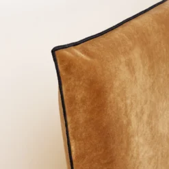 Housse De Tête De Lit DARIO Camel Et Bourdon Noir -Décoration & meubles pour la maison housse de tete de lit DARIO 007737 MG 5