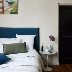 Housse De Tête De Lit NINO Indigo Et Feston Noir -Décoration & meubles pour la maison housse de tete de lit NINO 007460 BFG 2