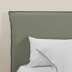 Housse De Tête De Lit NINO Kaki Grisé Et Feston Noir 12 Housse De Tête De Lit NINO Kaki Grisé Et Feston Noir -Décoration & meubles pour la maison housse de tete de lit NINO 007460 GVFG 7