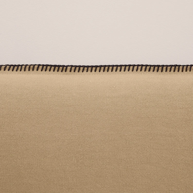 Housse De Tête De Lit NINO Seigle Et Feston Noir 6 Housse De Tête De Lit NINO Seigle Et Feston Noir – Image 6