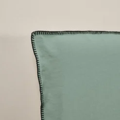 Housse De Tête De Lit NINO Vert De Gris Et Feston Noir 10 Housse De Tête De Lit NINO Vert De Gris Et Feston Noir -Décoration & meubles pour la maison housse de tete de lit NINO 007460 V4FG 5