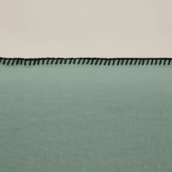 Housse De Tête De Lit NINO Vert De Gris Et Feston Noir 11 Housse De Tête De Lit NINO Vert De Gris Et Feston Noir -Décoration & meubles pour la maison housse de tete de lit NINO 007460 V4FG 6