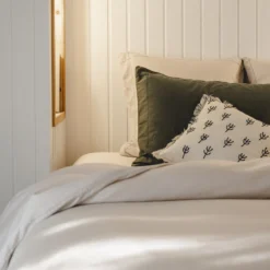 Lot De 2 Taies D'oreiller ANOUK Galet Et Point Sellier Noir -Décoration & meubles pour la maison lot de 2 taies d oreiller ANOUK 007623 N2G C2 3